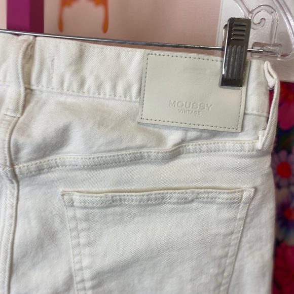 NWT MOUSSY VINTAGE burnside skinny jeans - white 010 - Picture 4 of 16